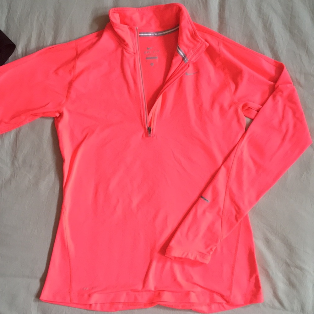 [nike] running quarter zip